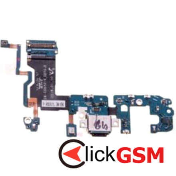 Piesa Modul Incarcare Cu Mufa Incarcare Type C Microfon Si Antena Samsung Galaxy S9.plus Q3u