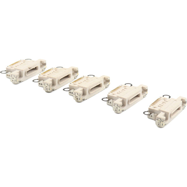 Apple iPhone 14 Plus · Charging Port ( 5 Pieces , Soldering Required) For iPhone 14/14 Plus White OEM-Equivalent