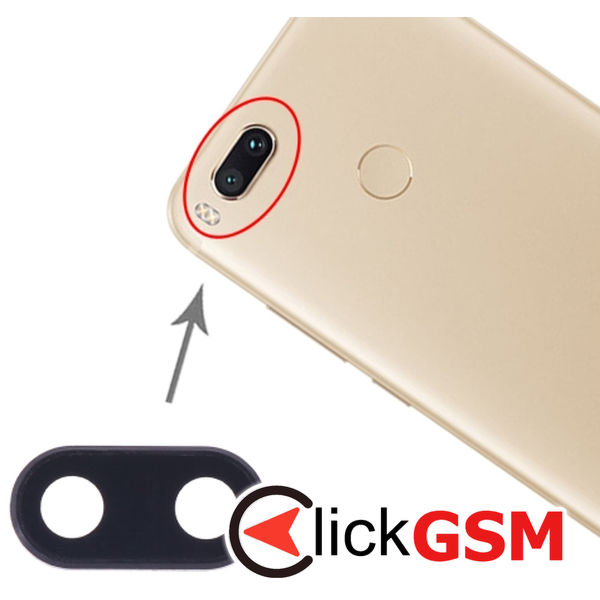 Piesa Ornament Camera Black Xiaomi Mi 5x 1zih