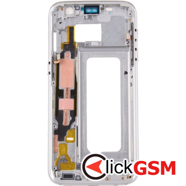 Piesa Piesa Rama Display Argintiu Samsung Galaxy S7 4e40