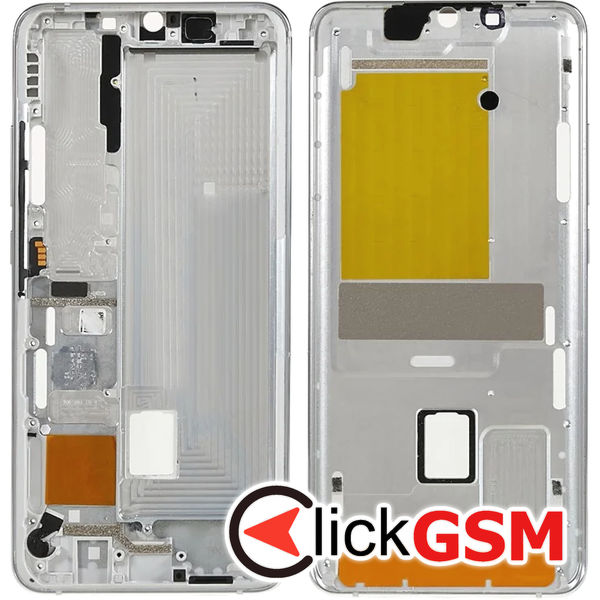 Piesa Rama Display Argintiu Xiaomi Mi Cc9 Pro 4x79