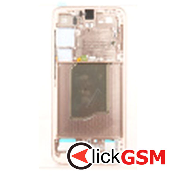 Piesa Rama Display Auriu Samsung Galaxy S25 56a7