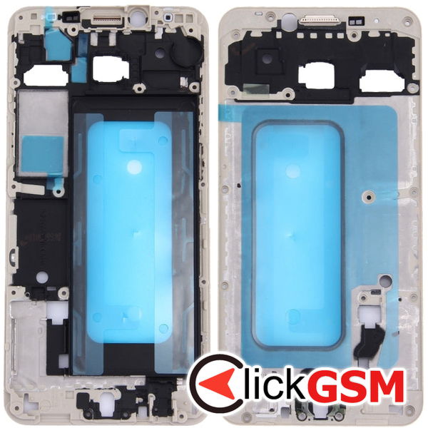 Piesa Rama Display Gold Samsung Galaxy C5  4e64