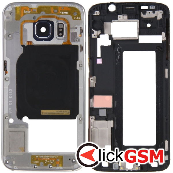 Piesa Rama Display Grey Samsung Galaxy S6 Edge 4e2p