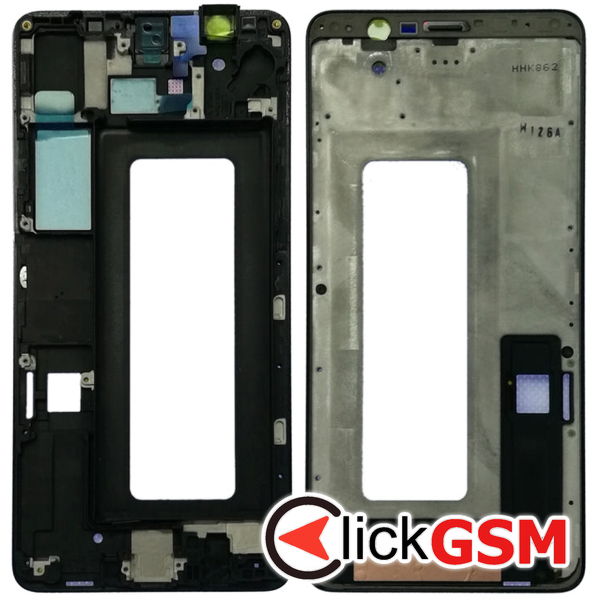 Piesa Rama Display Negru Samsung Galaxy A8 Sta 4e6w