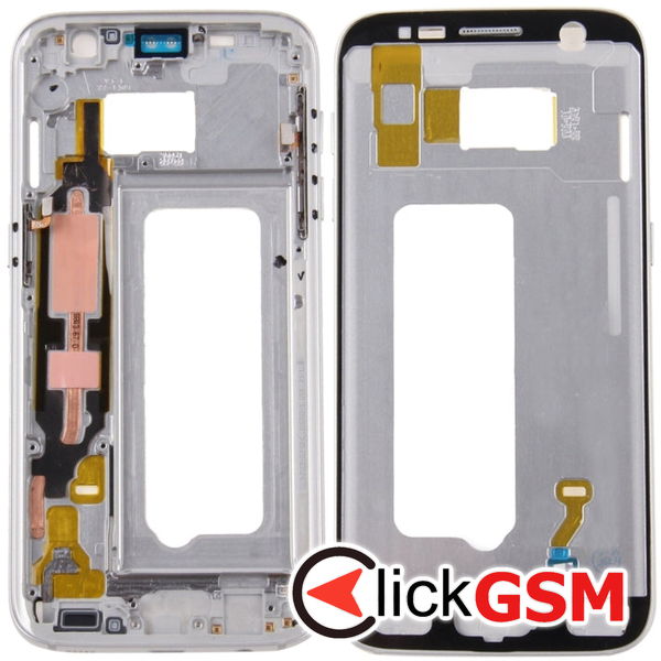 Piesa Rama Display Silver Samsung Galaxy S7  4e40