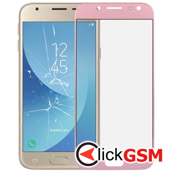 Piesa Sticla Auriu Samsung Galaxy J3 2017 4d59