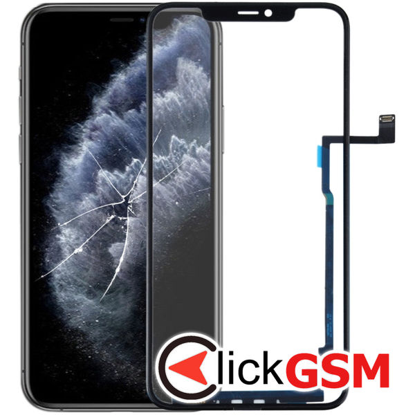 Piesa Sticla Black Apple Iphone 11 Pro Max 4h07