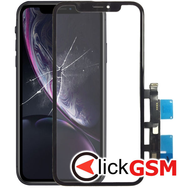 Piesa Sticla Black Apple Iphone Xr 4ft7