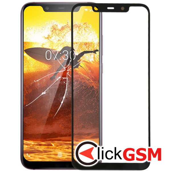 Piesa Sticla Black Nokia X7 49gb