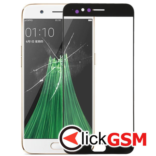 Piesa Piesa Sticla Black Oppo R11 Plus 4nvw