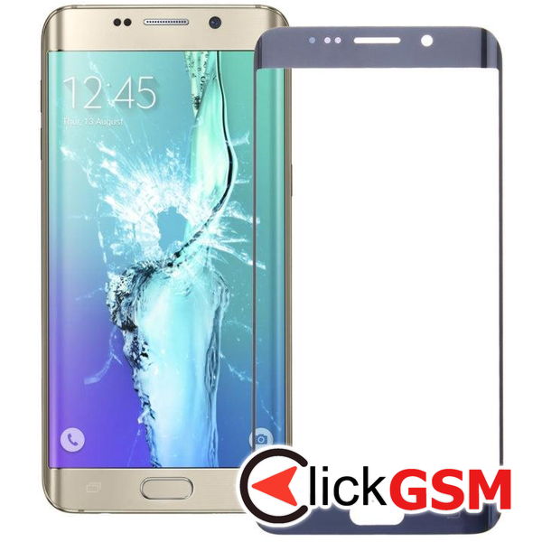 Piesa Sticla Blue Samsung Galaxy S6 Edge.plus 4e88