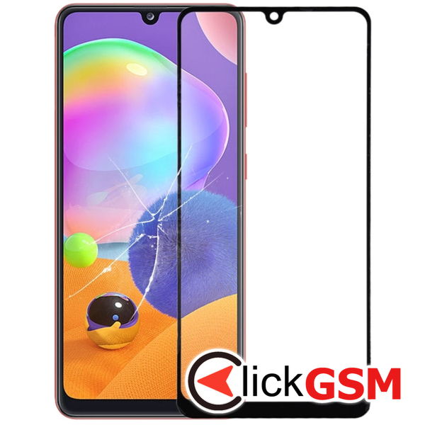 Piesa Sticla Cu Oca Black Samsung Galaxy A31 4ce8