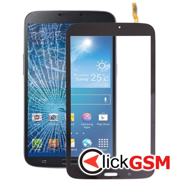 Piesa Sticla Cu Oca Black Samsung Galaxy Tab 3 8.0 4co3