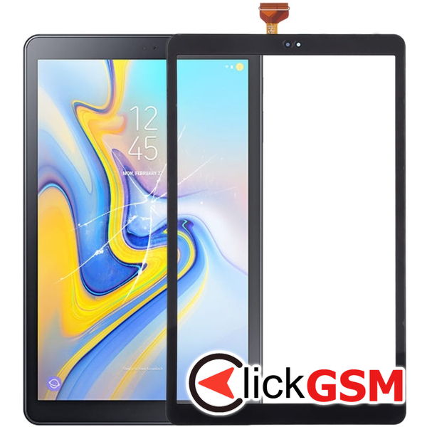 Piesa Sticla Cu Oca Black Samsung Galaxy Tab A 10.5 4cnh