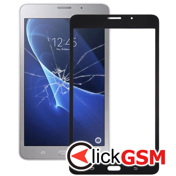 Piesa Piesa Sticla Cu Oca Black Samsung Galaxy Tab A 7.0 2016 4cnt