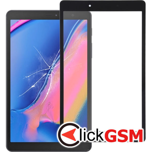 Piesa Piesa Sticla Cu Oca Black Samsung Galaxy Tab A 8.0 2019 4cnf