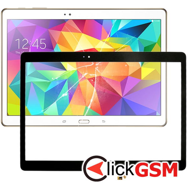 Piesa Sticla Cu Oca Black Samsung Galaxy Tab S 10.5 4cnv