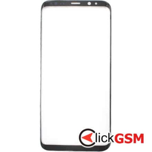 Piesa Sticla Cu Oca Negru Samsung Galaxy S8 25j