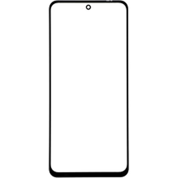Vivo Y28 4G · For vivo Y28 4G Front Screen Glass Lens + OCA Adhesive Part (without Logo) - Black