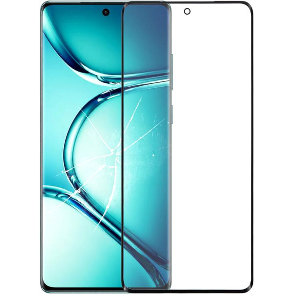 For OnePlus Ace 2 Pro Curved Front Screen Outer Glass Lens with OCA Optically Clear Adhesive
