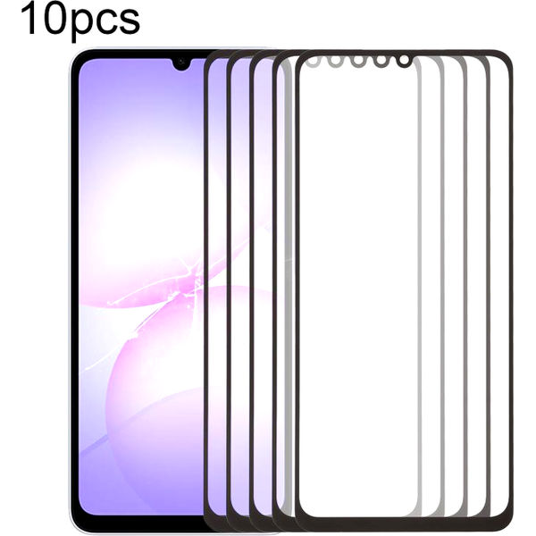 Samsung Galaxy A07 5G · For Galaxy A07 5G SM-A076B 10pcs Front Screen Outer Glass Lens with OCA Optically Clear Adhesive