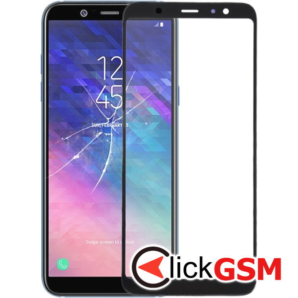 Piesa Sticla Cu Oca Samsung Galaxy A6 Plus 2018 4cgi