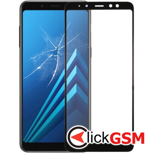 Piesa Piesa Sticla Cu Oca Samsung Galaxy A8 2018 4cft