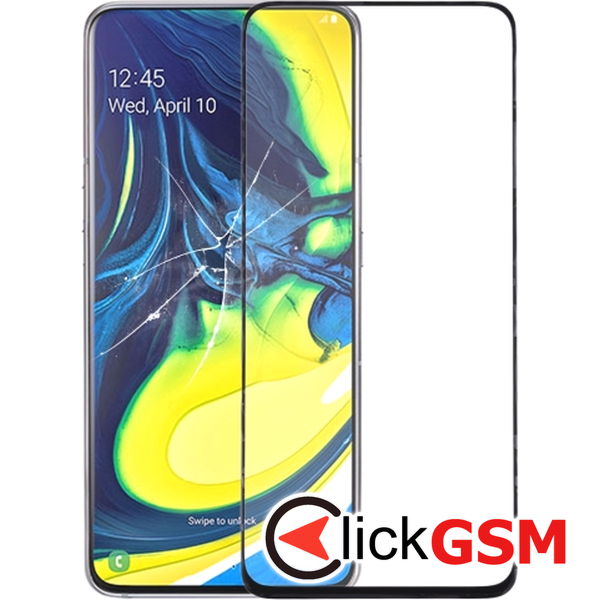 Piesa Sticla Cu Oca Samsung Galaxy A80 4cgd