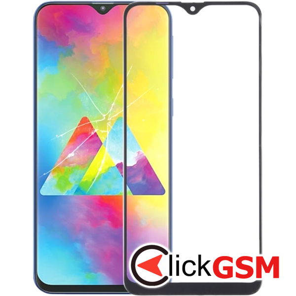 Piesa Sticla Cu Oca Samsung Galaxy M20 4dxd