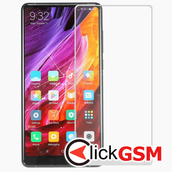 Piesa Piesa Sticla Cu Oca White Xiaomi Mi Mix 2 1ye6