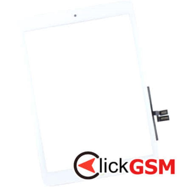 Piesa Sticla Cu Touchscreen Alb Apple Ipad 10.2 2021 4m2h