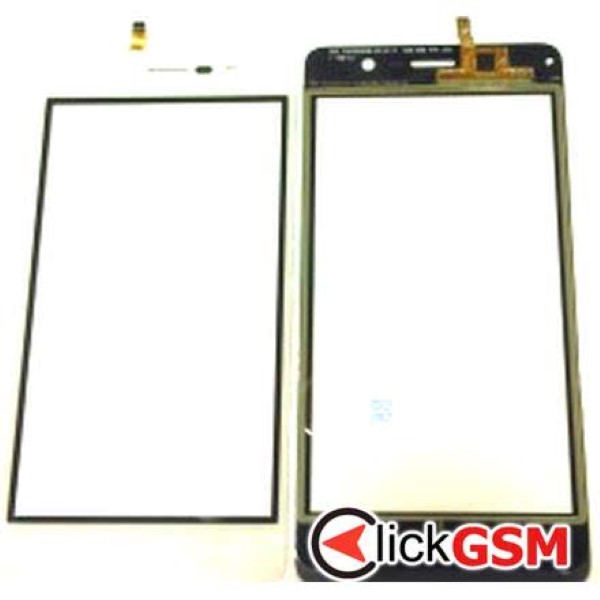 Piesa Sticla Cu Touchscreen Alb Doogee X10 2hyn