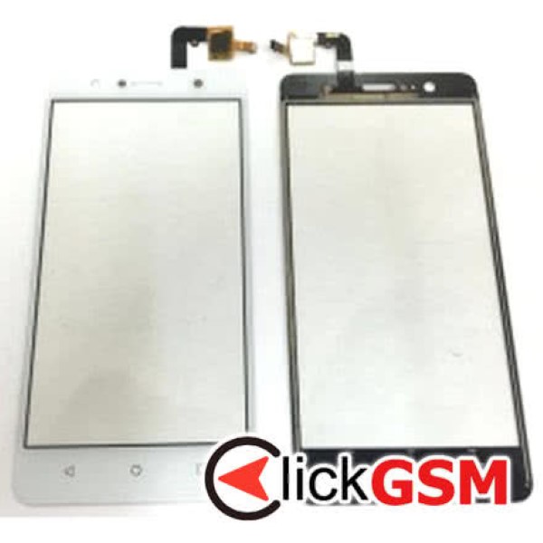 Piesa Sticla Cu Touchscreen Alb Lenovo K8 Xyq