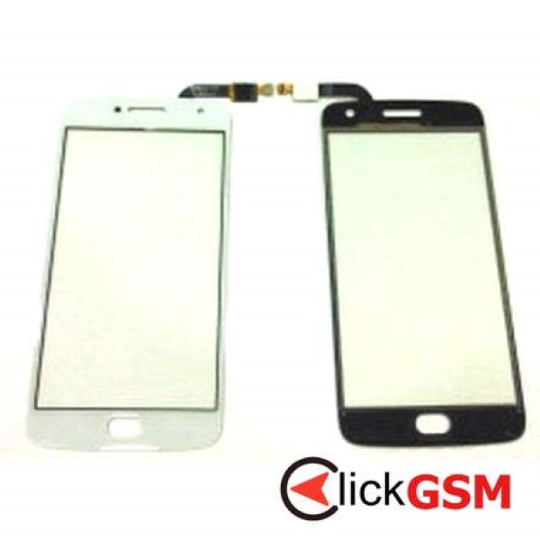 Piesa Sticla Cu Touchscreen Alb Motorola Moto G5 Plus 30r6