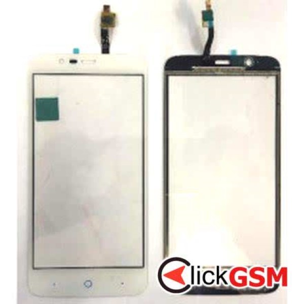 Piesa Sticla Cu Touchscreen Alb Zte Blade A462 2mp7