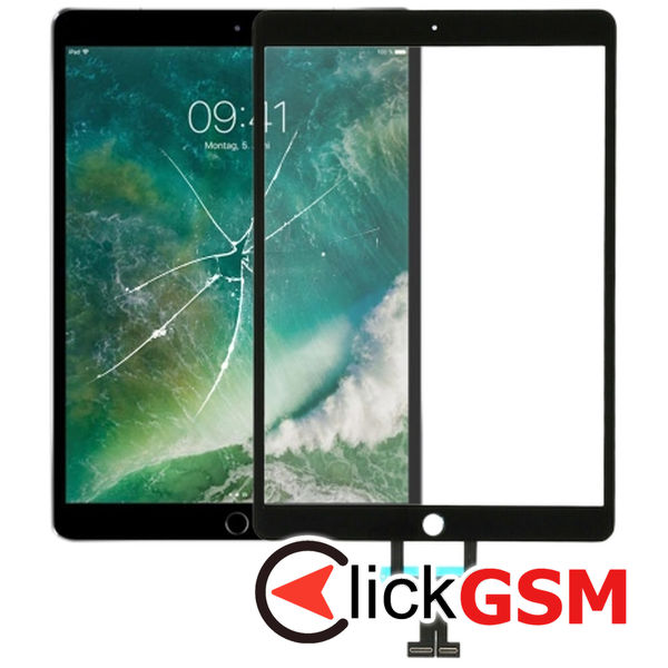 Piesa Piesa Sticla Cu Touchscreen Black Apple Ipad Pro 10.5 2ae4