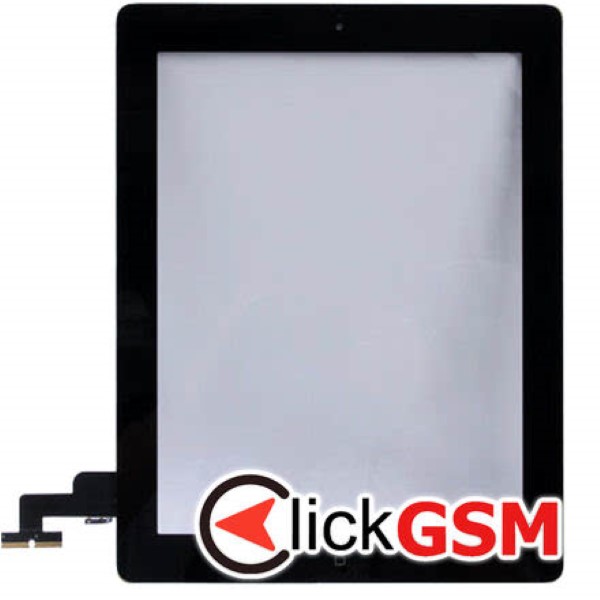 Piesa Sticla Cu Touchscreen Negru Apple Ipad 2 2amp