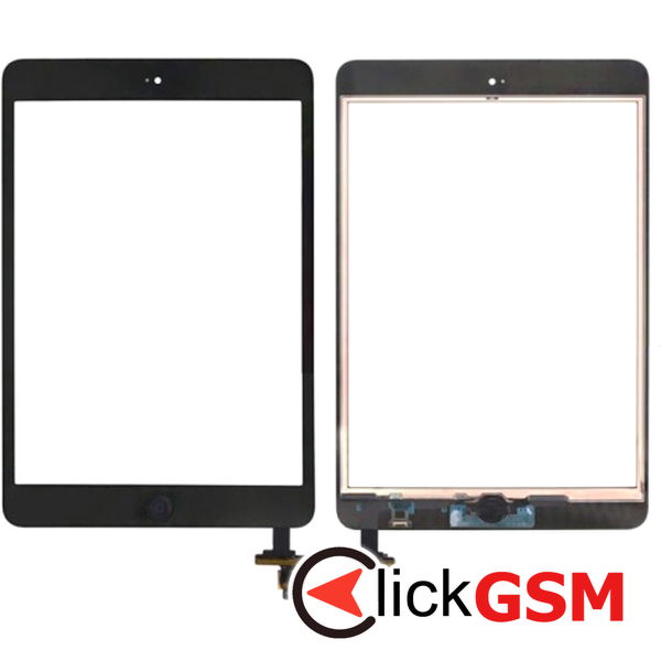 Piesa Sticla Cu Touchscreen Negru Apple Ipad Mini 2 2aa2