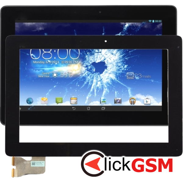 Piesa Sticla Cu Touchscreen Negru Asus Memo Pad 10 257s