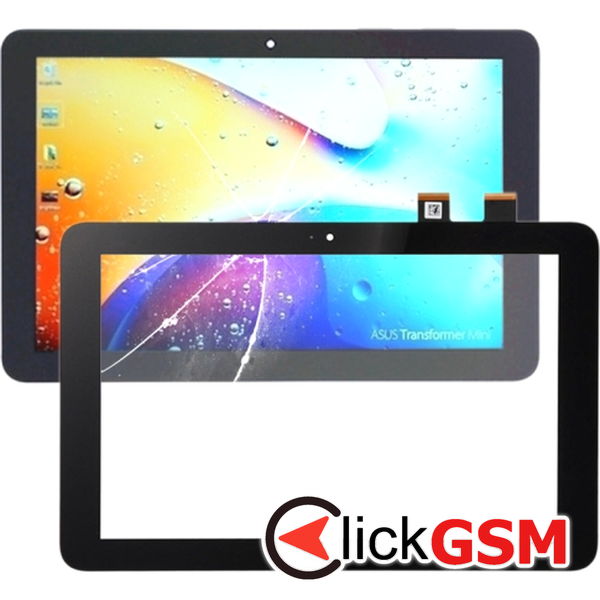 Piesa Sticla Cu Touchscreen Negru Asus Transformer Mini 2572