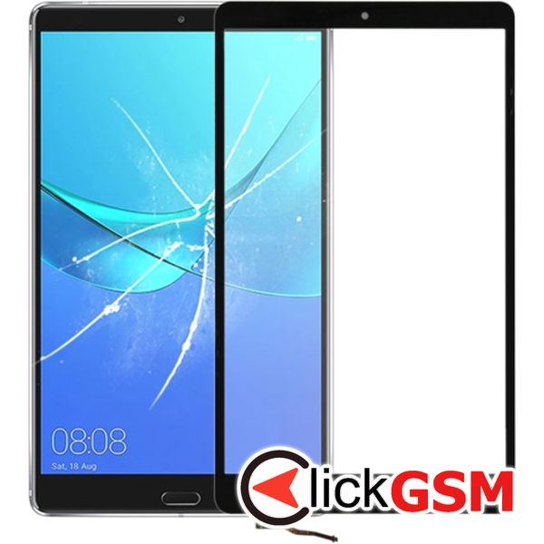 Piesa Sticla Cu Touchscreen Negru Huawei Mediapad M5 8 3cz