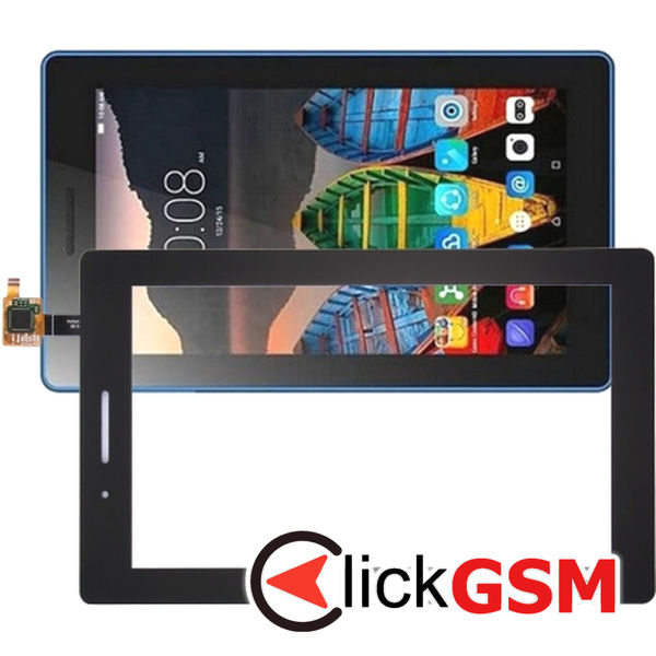 Piesa Sticla Cu Touchscreen Negru Lenovo Tab 7 Essential 23zf