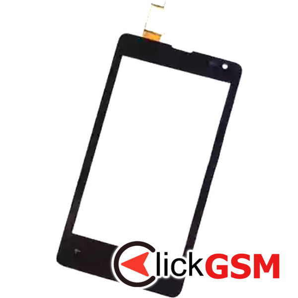 Piesa Sticla Cu Touchscreen Negru Microsoft Lumia 435 23sj