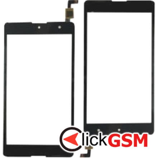 Piesa Sticla Cu Touchscreen Negru Wiko Robby 3788