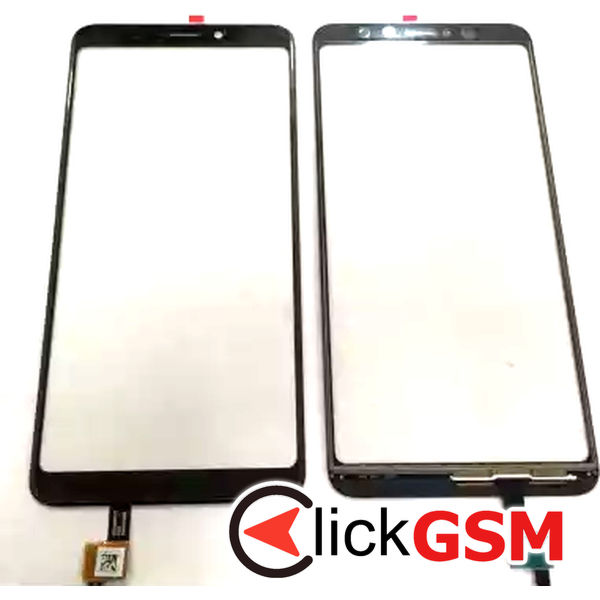 Piesa Sticla Cu Touchscreen Negru Wiko View Xl 37di