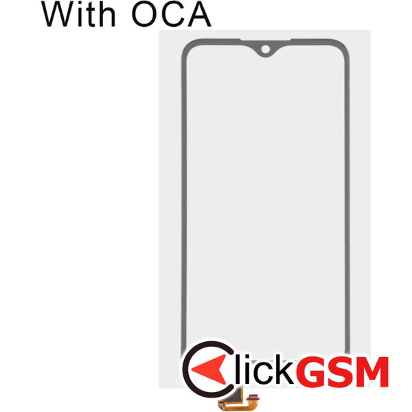 Piesa Sticla Cu Touchscreen Si Oca Negru Samsung Galaxy A01 4cnc