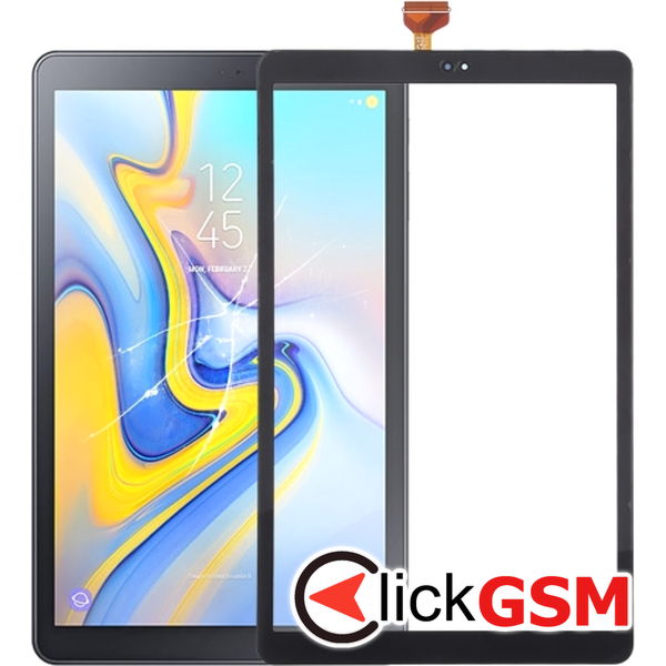 Piesa Sticla Cu Touchscreen Si Oca Negru Samsung Galaxy Tab A 10.5 4cnh