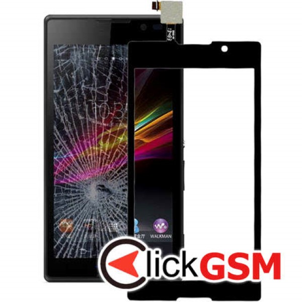 Piesa Sticla Cu Touchscreen Sony Xperia C 211m