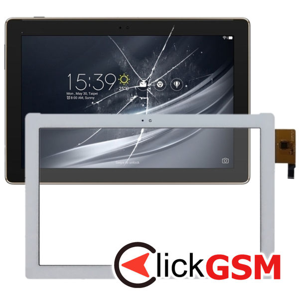 Piesa Sticla Cu Touchscreen White Asus Zenpad 10 256l